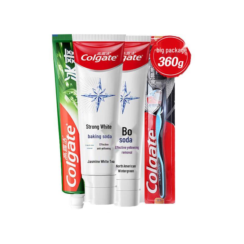 Colgate Ice Fresh White Toothpaste & Toothbrush Set