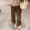 Second Hair! Su Yinyin's Same Shoes Are Casual, Lazy and Relaxed, Leather Cover, Toe Flat-bottomed Slippers, Women's Sandals Summer
