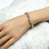 Korean Style Jade Zircon Bracelet for Women - Copper Electroplated Exquisite Hand Jewelry