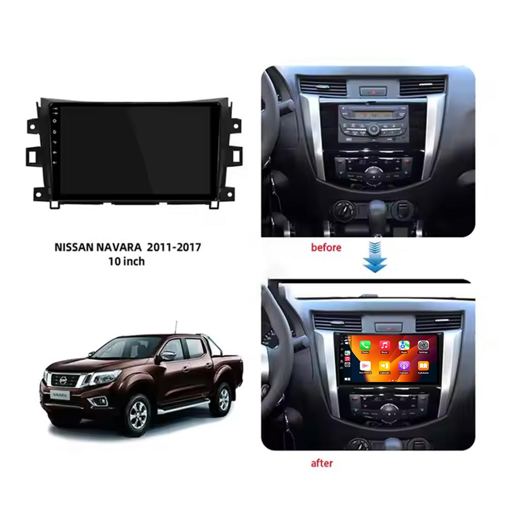 Android pentru Nissan Navara NP300 2015-2017 Radio auto Multimedia Player Video Navigatie WIFI 5G GPS Wireless BT Ecran Carplay