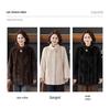 Mom's 2025 Faux Mink Velvet Winter Coat - Eco-Friendly Fur for Middle-Aged & Elderly Women in 40s & 50s