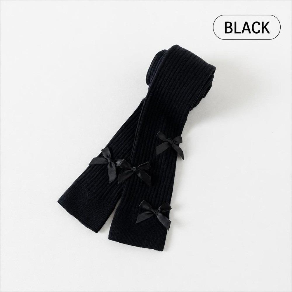 Slim-Fit Girls Bow Leggings Skin-Friendly Children Ankle Pants  Girls 1-6 Years Old
