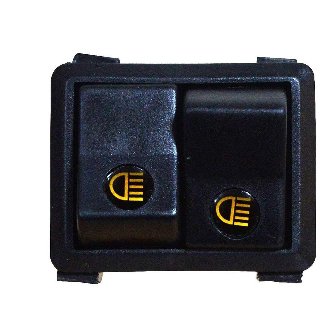 Apsmotiv Piano Double Control Switch with 4 Pins Suitable for Tractor Truck Trailer Car Bus