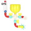 Play with You DIY Assembly Water Pipe Waterwheel Spraying Bath Play Shower Bathtub Toy
