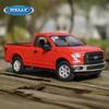 Welly 1/24 2015 Ford F150 Regular Cab Alloy Pickup Car Model Diecasts Metal Off-road Vehicles Car Model Simulation Kids Toy Gift