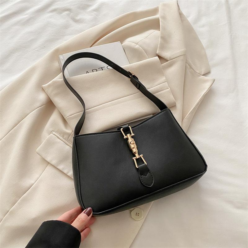 Bag Women's Baguette Small Bag 2025 New Trendy Ins High-end French Niche Design Spring Shoulder Armpit Bag