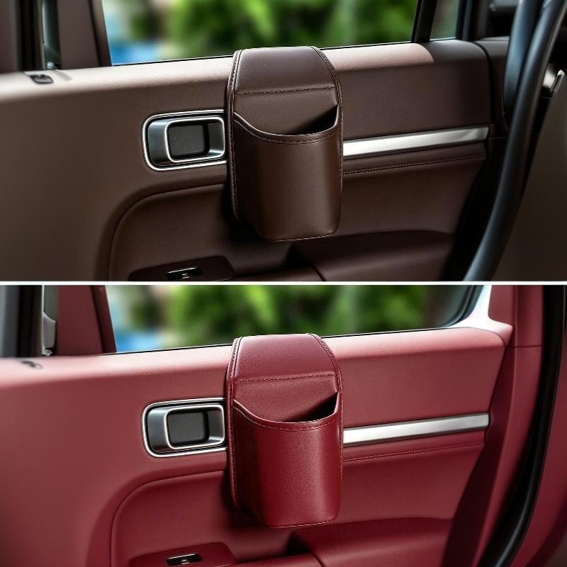 Car Door Cup Holder Storage Bag Universal Back Clip Design Drink Rack Organizer Box Waterproof Seat Back Storage Pocket