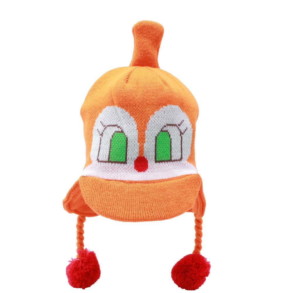 

Anpanman Knit Cap with [GlovesDEPO] Go! Ears, Dokin-chan оранжевый