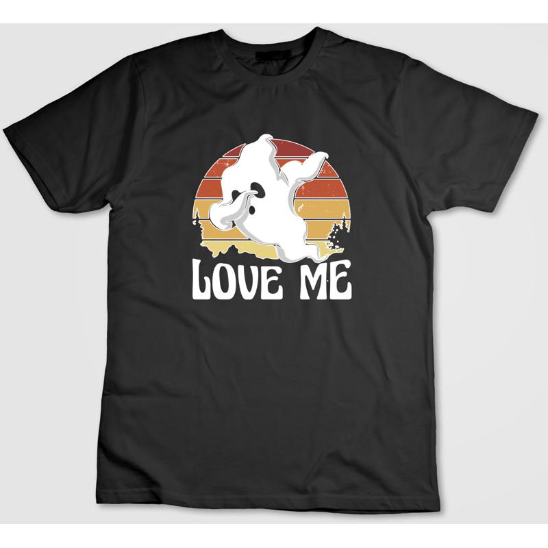 Love Me ghost Short Sleeve T Shirt Unisex Women Y103