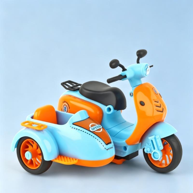 Children'S Inertial Motorcycle Toy Simulation Drop-Resistant Motorcycle Model Funny Birthday Gifts-Toy