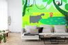 Photomural At The Watering Hole Iq-1360 Self-Adhesive Mural 180x120