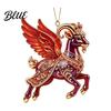 Decorative Hanging Charms Goat Christmas Tree Pendant Durable Acrylic Ornament Not Easy Ornament to Fade for Holiday And Car Decoration Collectibles
