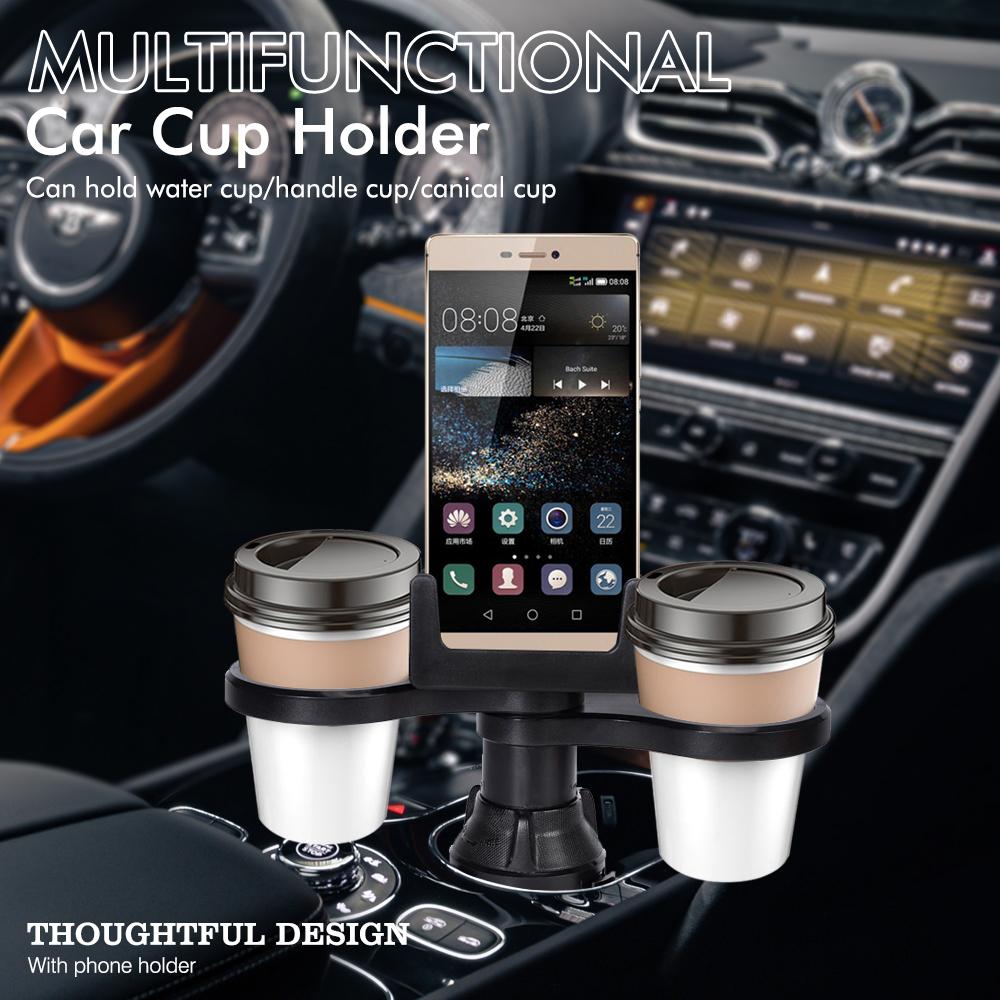 Car Phone Holder Multi Cup Holder Car Mug Holder Modified Coaster Car Cup Holder Drink Holder Rotatable Car Cup Holder