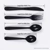 Thickened Disposable Plastic Cutlery