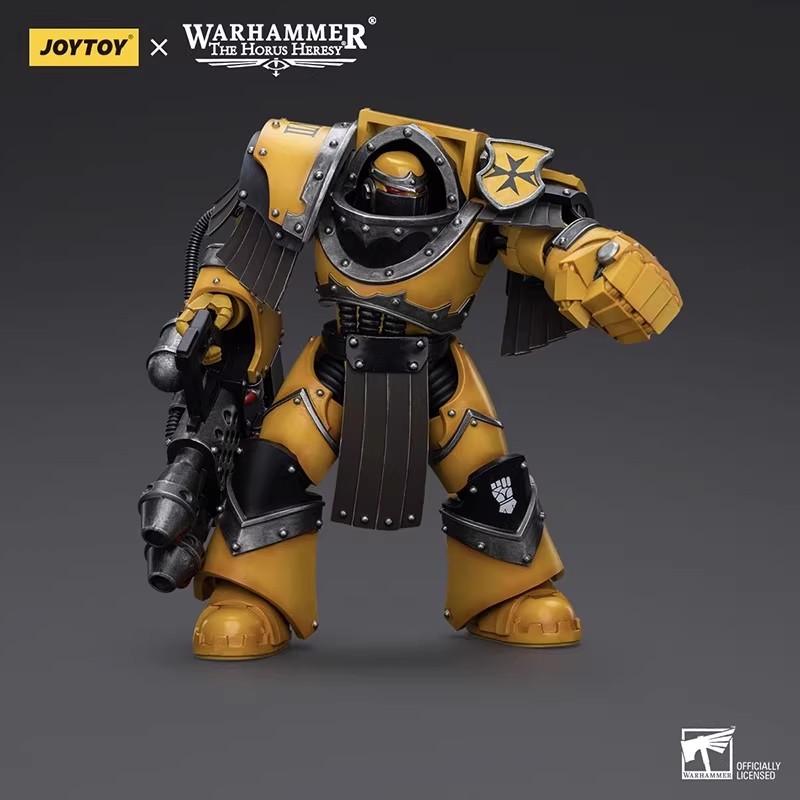 [In Stock]Joytoy Warhammer 40k 1/18 Action Figure Iron Hands Captain In Terminator Armour Collection Anime Model Toy Gifts