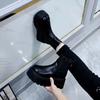 Waterproof High-heeled Women's Shoes - Short Boots. New Style. Thick Sole. Umbrella-shaped Boots.