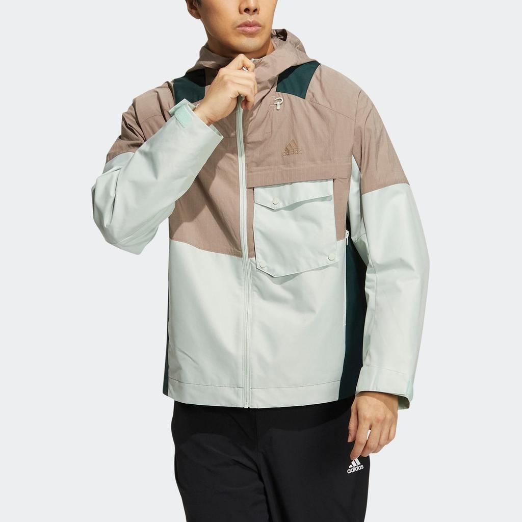 adidas Th Vis Wvjkt Jacket Men's Pink Brown HN9044