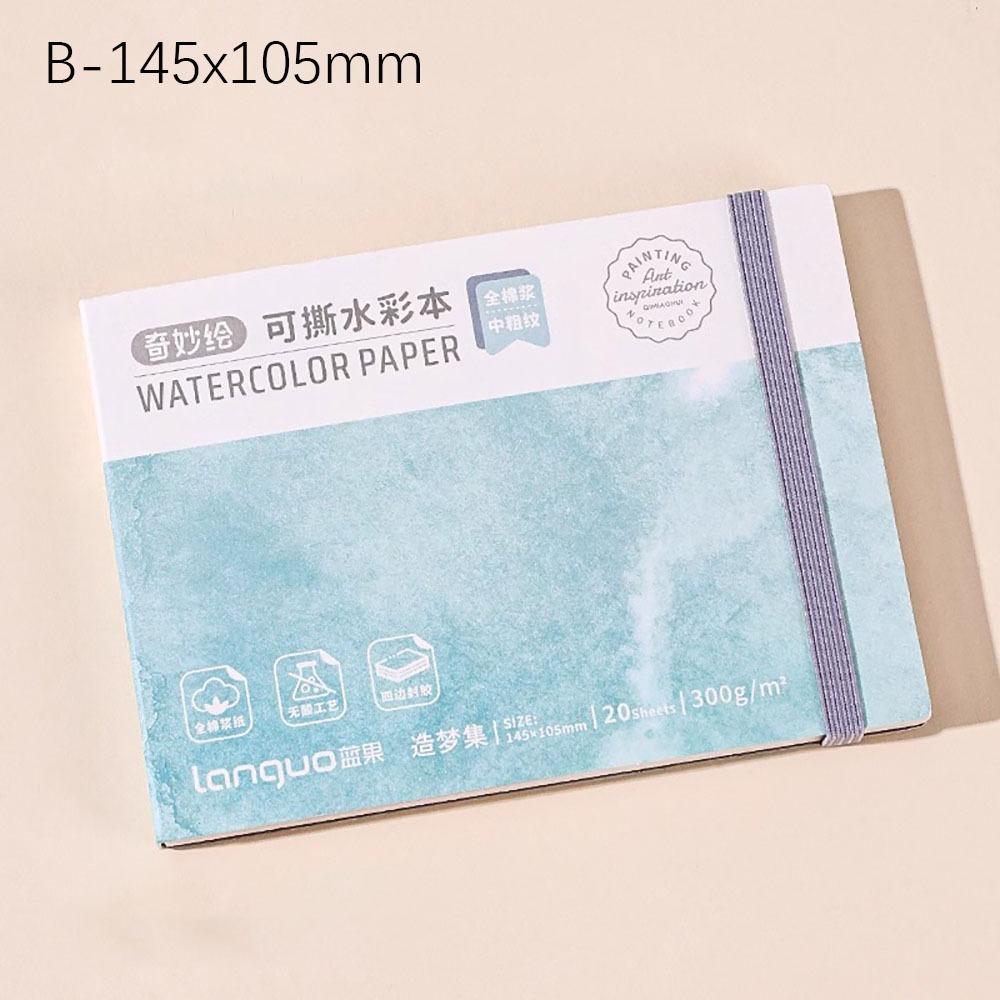 Inspiration Record Paint Book Tearable Draw Book High-quality Watercolor Book