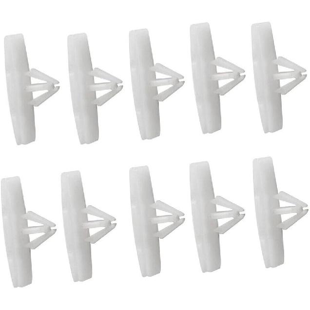 TEAMWILL 10PCS Fender-Flare Retainer-Clip Fit for Jeep Wrangler JL 18-2020 Gladiator 2020