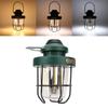Retro LED Camping Lantern Portable Multifunctional Rechargeable Tent Light for Outdoor