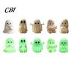 Durable Pla Figurine Halloween Ghost Figurine, 3D Printed Cute Rock Statue, Gift for Funny Coffee Table Centerpieces Shelf Mantel Ornaments Whimsical