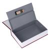 Book Safe Case Simulation Portable Safe Storage Box with Combination Lock for Bank Cards Jewelry