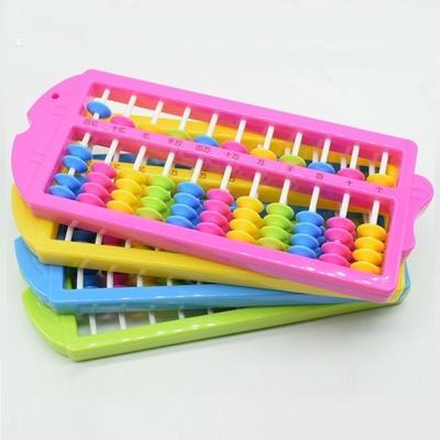 11 Stangen Abacus Soroban Perlen Spalte Kind Schule Lernhilfe Werkzeug Mathematik chinesischen traditionellen Abacus Edu