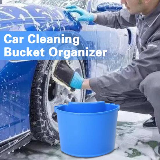 

Car Wash Bucket Organizer Multipurpose Detailing Cleaning PP Material for Home Kitchen Auto Care Supply