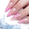 10Pcs Handmade Nails Set Press On Long Almond False Nail High Luxury Minimalist Style Design Reusable Full Cover Fake Nail Tips