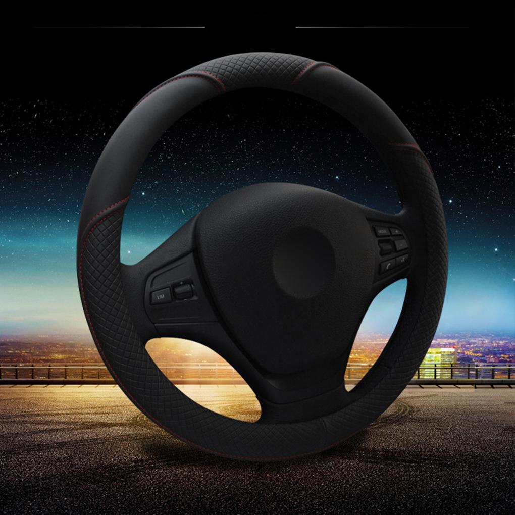 Slip Resistance Universal Size Steering Wheel Cover For Car Car Steering Wheel Easy To Maintain