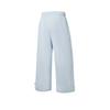Li-Ning Fitness Series Straight Leg Lace-Up Solid Color Sports Long Pants Women Bottoms AYKW774-3