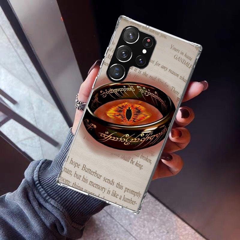 The L-Lord of The R-Rings Phone Case For Samsung Galaxy S23 S24 S25 Edge S26 Ultra S22 + S21 Plus S20 FE Cover Silicone Print Sh