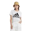 (WMNS) adidas Large Alphabet Logo Short Sleeve White Women's FQ3238