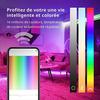 Bande lumineuse led - yeelight - 1s - 2 m - compatible alexa - rgb - ambilight gaming