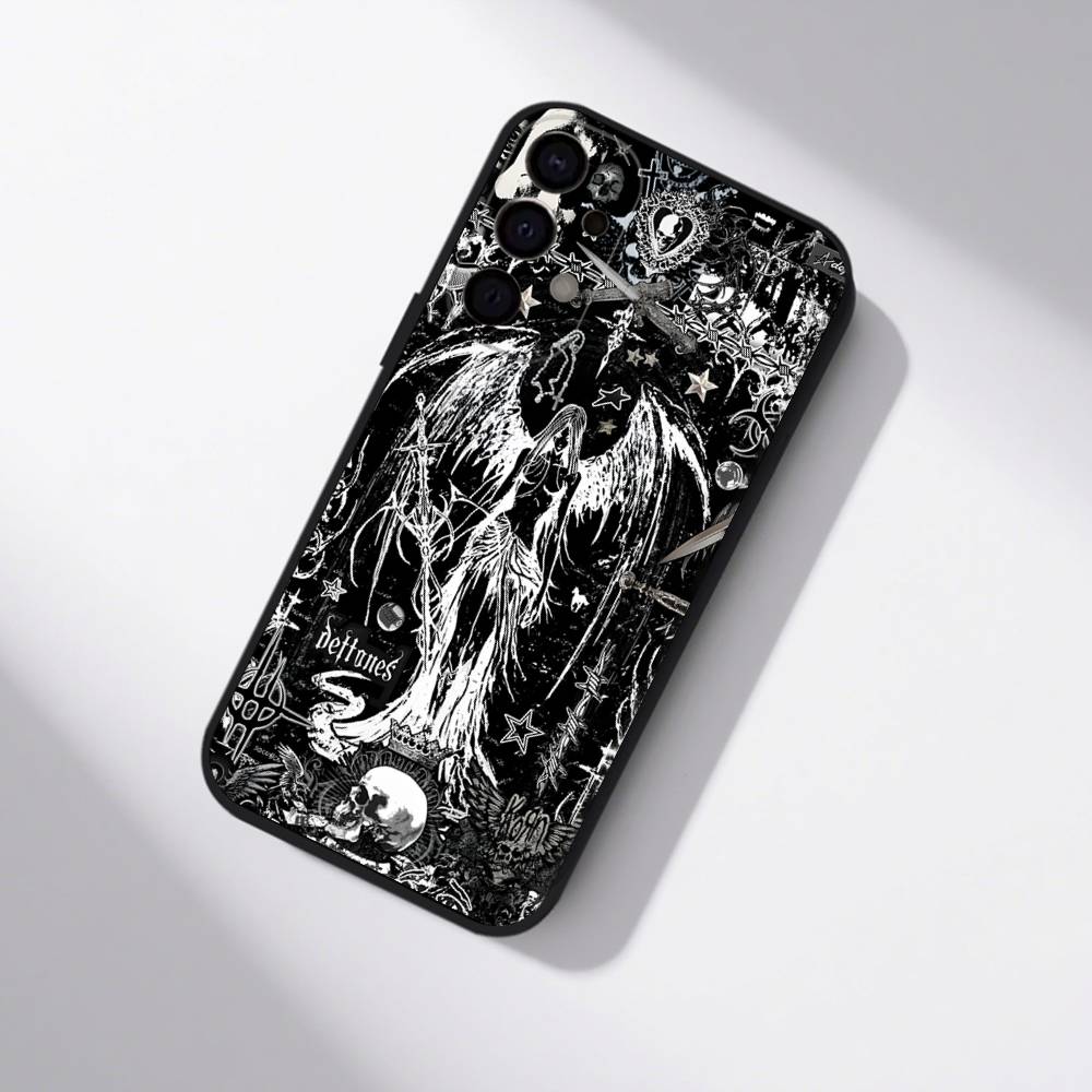 Gotische Coquette Cybersigilismus Handyhülle Für Samsung S25,S24,S21,S22,S23,S30,Ultra,S20,Plus,Fe,Lite,5G Schwarze Hülle