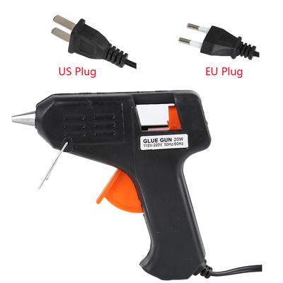 Handy Mini Electric Melt Glue Gun Craft Repair Tool For 7mm Adhesive Sticks EU/US Plug