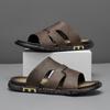 Fashion CYYTL Summer Mens Slippers Casual Shoes Beach Sandals Outdoor Slides Leather Walking Comfort Luxury Designer Lightweight Fashion