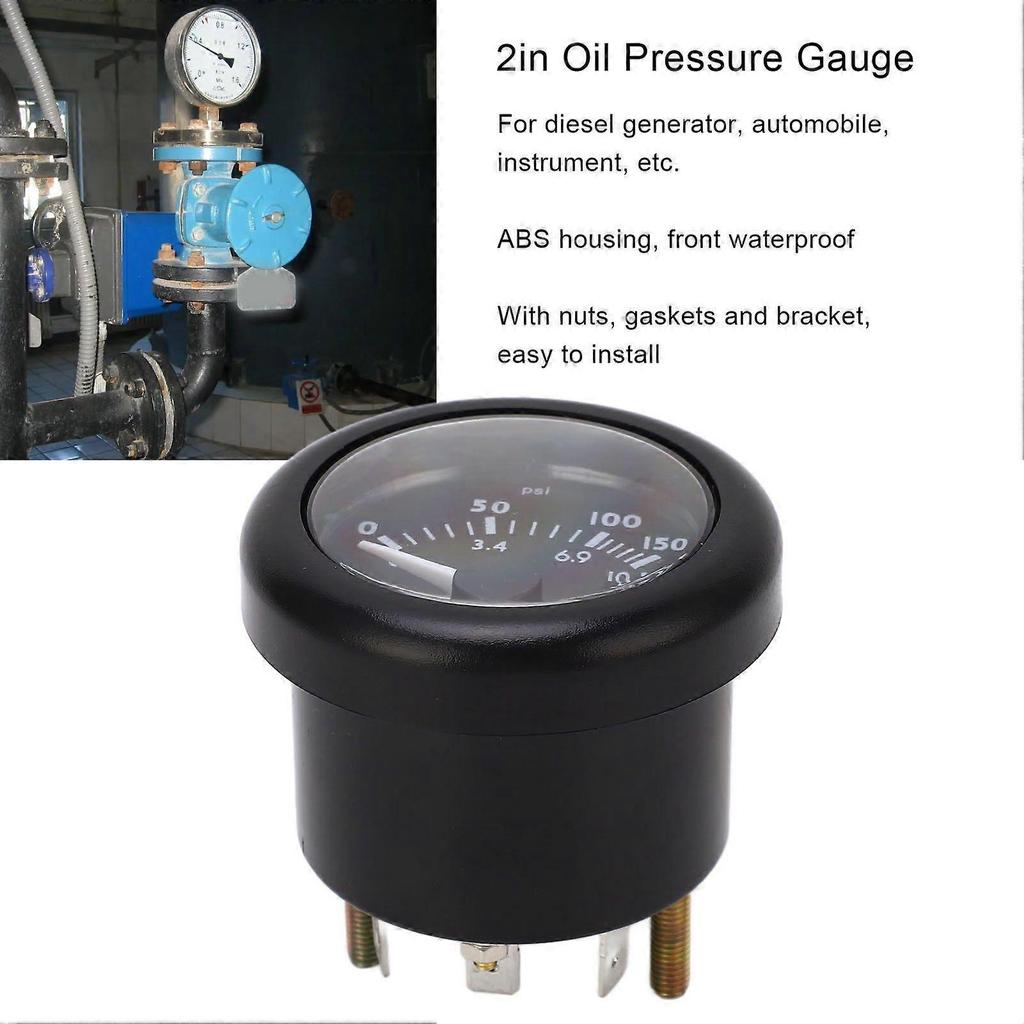 High quality  Size 2 inches (52mm) Diesel Engine Oil Pressure Gauge VDO Oil
