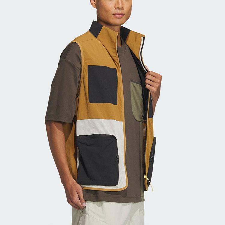 Adidas City Escape Woven Vest Men Vest Bronze JI9812