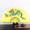 Folding Fan Elegant Chinese Dragon Tai Chi Fan Kung Fu Fan Metal Rivet Handheld Fans High Quality Performance Fans abanico