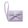 Fashion Wallets Girls Cute Bow Small Wallet Aesthetic Card Holder Classic Three Fold Purse For Women Student Simple Coin Pouch