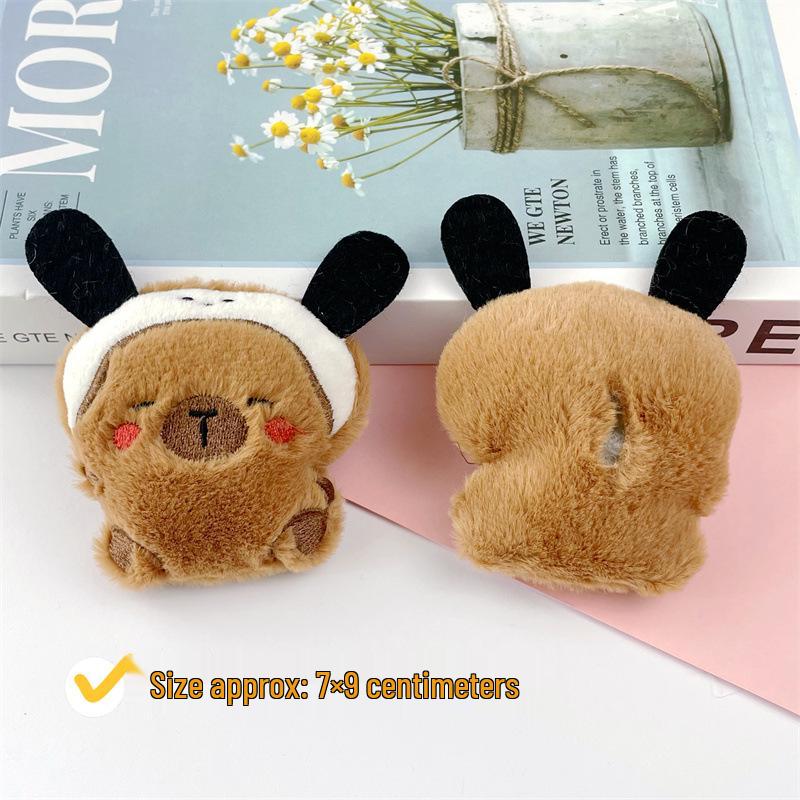 Capybara Charm Pendant: Cute Sanrio Headgear & Children's Accessories