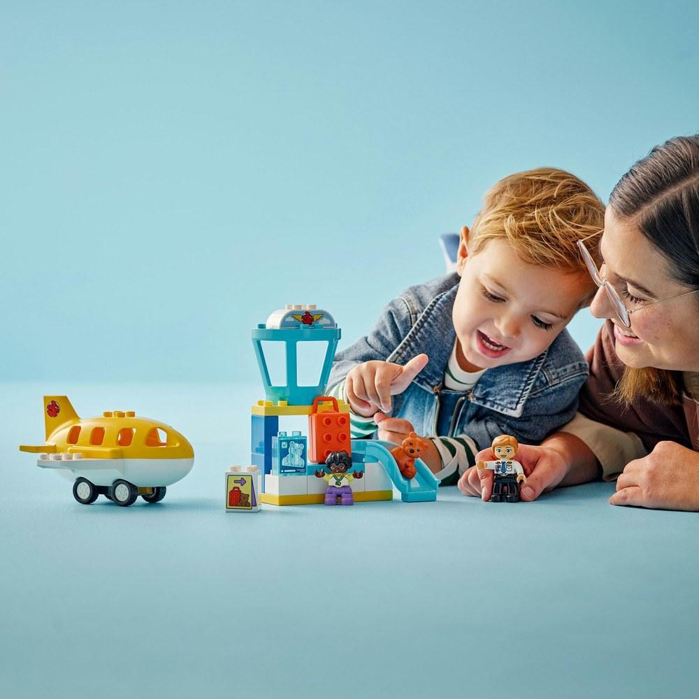 LEGO DUPLO First Airport 10443 Toy for Boys and Girls
