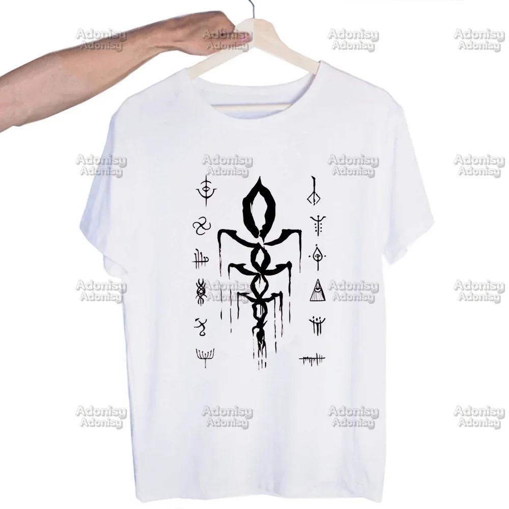 

Bloodborne Let The Hunt Begin Harajuku Men s Printed Unisex Short Sleeve T-shirt Cool Cartoon Casual Male Streetwear Tops S