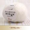 Young Mohair Sweater & Baby Scarf Shawl with Matching Fine Wool Hand-Woven Crochet Bag DIY Kit