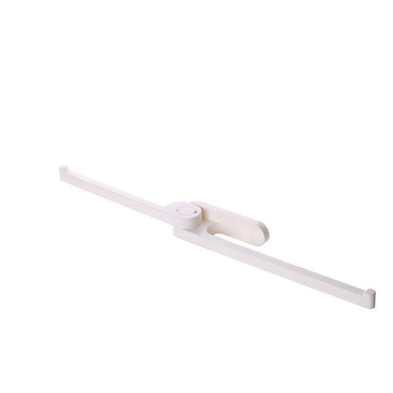 

The One-Piece Collapsible Clothes Hanger Storage Unit, Hook Storage Shelf, Clothes Hanger Organizer, And Non-Perforated Multifunctional 1pcs белый