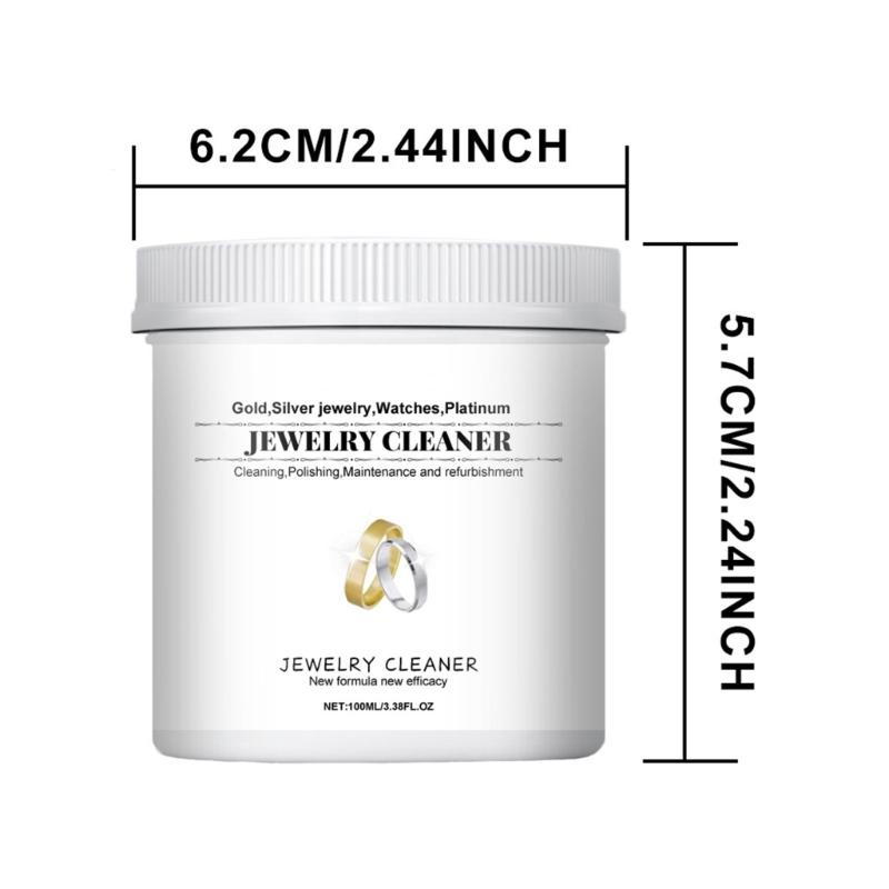 100ml Jewelry Cleaner Gold Watch Diamond Rings Polishing Cleaning Spray Polishing Cleaning Tool Jewelry Clean Liquid