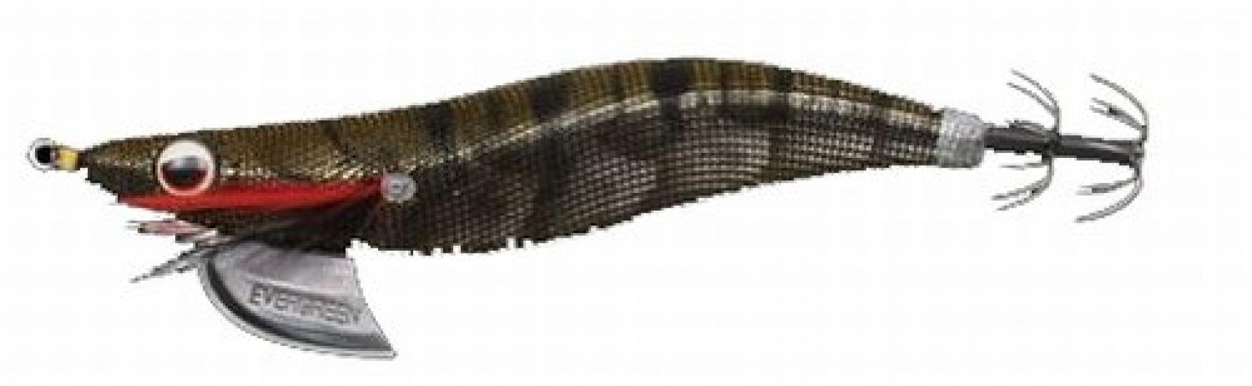 

EVERGREEN Egi Bancho D Fast Sinking Silver 3.5 21.5g Black, Shrimp, #0601P
