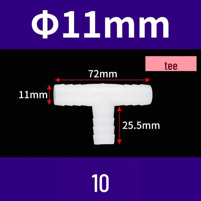Kunststoffverschraubungen: T-Stück, Winkelstück, Gerade, Reduzierstück, Schlauchverbinder, T-Stück, L-Stück, 1-teilig