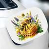 QT2316#15cm Bee Vinyl Sticker,Irregular Shape, Cartoon Design, Suitable for Cars, Laptops, Trucks, Motorcycles, Windows